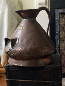 Georgian 4 gallon copper haystack jug