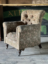 Load image into Gallery viewer, Country house armchair circa 1900