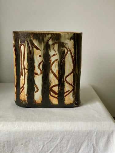 Circa 1960 studio pottery vase