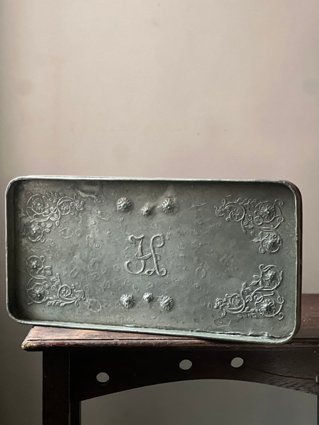 Art nouveau serving tray