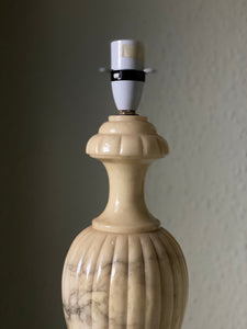 Alabaster table lamp