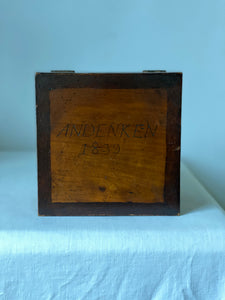 Antique souvenir box