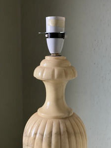 Alabaster table lamp