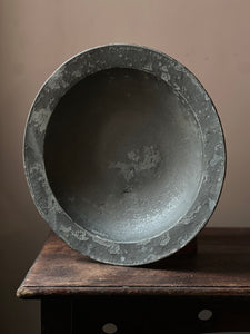 Circa 1700 pewter bowl