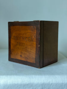 Antique souvenir box