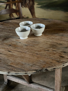 Antique French pine wine tasting table