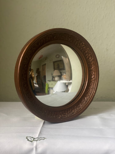 Mid 20th century convex wall mirror